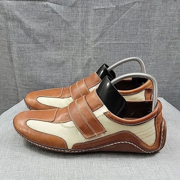 Cole Haan G Series Air Infinity Loafers Shoes Men's 11M C06339 Brown Cream - Picture 9 of 11